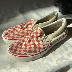 Checkered Slip-On Vans